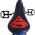 Superman Kinderfiets - Jongens - 16 inch - Blauw - Twee handremmen