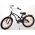 Volare Miracle Cruiser Kinderfiets - Meisjes - 18 inch - Mat Zwart - Prime Collection