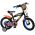 Hot Wheels Kinderfiets - Jongens - 14 inch - Zwart Oranje Blauw