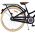 Volare Excellent Kinderfiets - Meisjes - 24 inch - Zwart - 3 Versnellingen