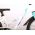 Volare Glamour Kinderfiets - Meisjes - 16 inch - Wit/Mint Groen - Prime Collection
