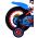 Spider-Man Kinderfiets - Jongens - 12 inch - Blauw/Rood - Twee handremmen