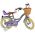 Volare Blossom Kinderfiets - Meisjes - 14 inch - Paars