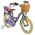 Volare Blossom Kinderfiets - Meisjes - 14 inch - Paars