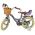 Volare Blossom Kinderfiets - Meisjes - 14 inch - Paars