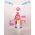 Peppa Pig Kinderfiets - Meisjes - 10 inch - Roze/Blauw - Doortrapper