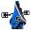 Volare Sportivo Kinderfiets - Jongens - 18 inch - Blauw Zwart - Twee Handremmen
