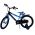 Volare Sportivo Kinderfiets - Jongens - 18 inch - Blauw Zwart - Twee Handremmen