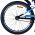 Volare Sportivo Kinderfiets - Jongens - 24 inch - Zwart Blauw - Twee Handremmen