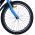 Volare Sportivo Kinderfiets - Jongens - 24 inch - Zwart Blauw - Twee Handremmen