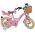 Volare Blossom Kinderfiets - Meisjes - 12 inch - Roze - Twee handremmen