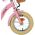 Volare Blossom Kinderfiets - Meisjes - 12 inch - Roze - Twee handremmen