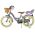 Volare Blossom Kinderfiets - Meisjes - 16 inch - Paars - Twee Handremmen
