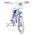 Disney Frozen 2 Kinderfiets - Meisjes - 14 inch - Blauw/Paars - Twee handremmen