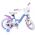 Disney Frozen 2 Kinderfiets - Meisjes - 14 inch - Blauw/Paars