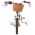 Volare Blossom Kinderfiets - Meisjes - 14 inch - Wit