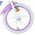 Disney Frozen 2 Kinderfiets - Meisjes - 16 inch - Blauw/Paars - Twee handremmen