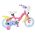 Peppa Pig Kinderfiets - Meisjes - 12 inch - Roze - Twee handremmen