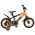 Volare Strike Kinderfiets - Jongens - 12 inch - Zwart Oranje