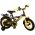 Volare Thombike Kinderfiets - Jongens - 12 inch - Zwart Geel Volare Thombike Kinderfiets - Jongens - 12 inch - Zwart Geel