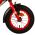 Volare Thombike Kinderfiets - Jongens - 12 inch - Zwart Rood Volare Thombike Kinderfiets - Jongens - 12 inch - Zwart Rood