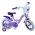 Disney Wish Kinderfiets - Meisjes - 12 inch - Paars - Twee Handremmen