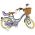 Volare Blossom Kinderfiets - Meisjes - 14 inch - Paars