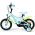 Bluey Kinderfiets 12 inch - Lichtblauw - Twee handremmen Bluey Kinderfiets 12 inch - Lichtblauw - Twee handremmen