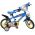 Rubble & Crew - Kinderfiets - Jongens - 12 inch - Blauw - Twee handremmen Rubble & Crew - Kinderfiets - Jongens - 12 inch - Blauw - Twee handremmen
