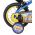 Rubble & Crew - Kinderfiets - Jongens - 12 inch - Blauw - Twee handremmen Rubble & Crew - Kinderfiets - Jongens - 12 inch - Blauw - Twee handremmen