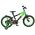 Volare Strike Kinderfiets - Jongens - 16 inch - Zwart Groen