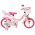 Volare Unicorn Kinderfiets - Meisjes - 12 inch - Roze