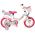 Volare Unicorn Kinderfiets - Meisjes - 12 inch - Wit