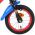 Spider-Man Kinderfiets - Jongens - 12 inch - Blauw/Rood - Twee handremmen