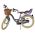 Volare Blossom Kinderfiets - Meisjes - 18 inch - Paars - Twee Handremmen