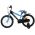 Volare Sportivo Kinderfiets - Jongens - 18 inch - Blauw Zwart - Twee Handremmen