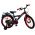 Volare Thombike Kinderfiets - Jongens - 18 inch - Zwart Rood