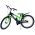 Volare Sportivo Kinderfiets - Jongens - 24 inch - Zwart Groen - Twee Handremmen