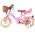 Volare Blossom Kinderfiets - Meisjes - 12 inch - Roze - Twee handremmen