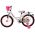 Volare Ashley Kinderfiets - Meisjes - 18 inch - Wit