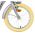 Volare Blossom Kinderfiets - Meisjes - 16 inch - Paars - Twee Handremmen