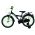 Volare Thombike Kinderfiets - Jongens - 18 inch - Zwart Groen