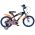 Hot Wheels Kinderfiets - Jongens - 16 inch - Zwart Oranje Blauw - Twee Handremmen