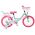 Volare Unicorn Kinderfiets - Meisjes - 16 inch - Groen