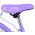 Volare Lovely Kinderfiets - Meisjes - 20 inch - Paars - Twee handremmen