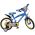 Rubble & Crew Kinderfiets - Jongens - 16 inch - Blauw