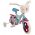 Disney Frozen 2 Kinderfiets - Meisjes - 10 inch - Blauw/Paars - Doortrapper