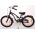 Volare Miracle Cruiser Kinderfiets - Meisjes- 16 inch - Mat Zwart - Prime Collection