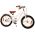 Volare Miracle Cruiser Kinderfiets - Meisjes - 16 inch - Wit - Prime Collection