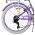 Volare Lovely Kinderfiets - Meisjes - 24 inch - Paars - 7 Versnellingen